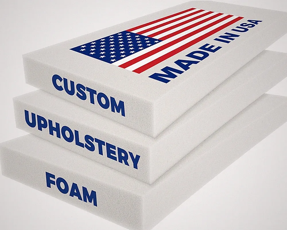 ColourTree 4" Custom Cut High-Density Upholstery Foam Seat Cushion Sheets