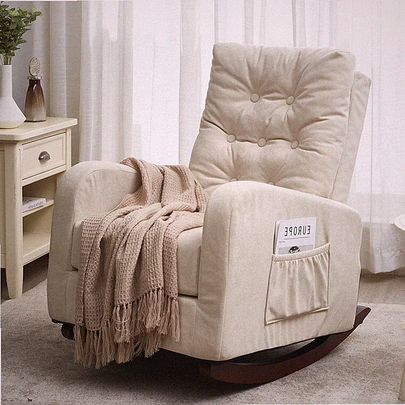 Single Sofa Reclining Chair Lazy Sofa Tatami Balcony Reclining Sofa Adjustable